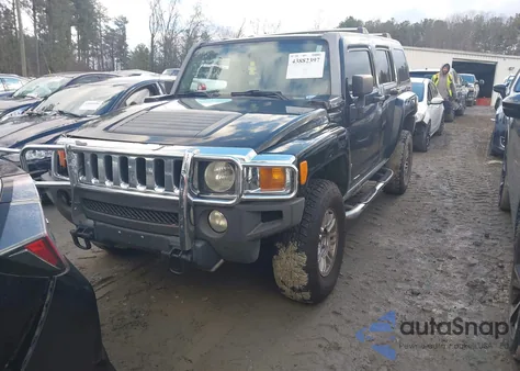 2010 Hummer H3 Suv из США, поврежденный, VIN 5GTMNGEE0A8117914